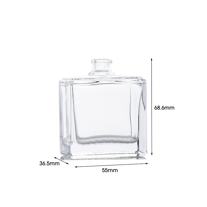 measurements of a luxury decorative perfume bottle packaging 01