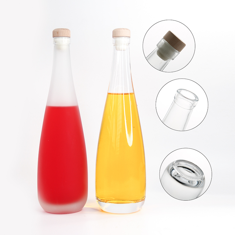 two label-less glass bottle packaging for beverages 02