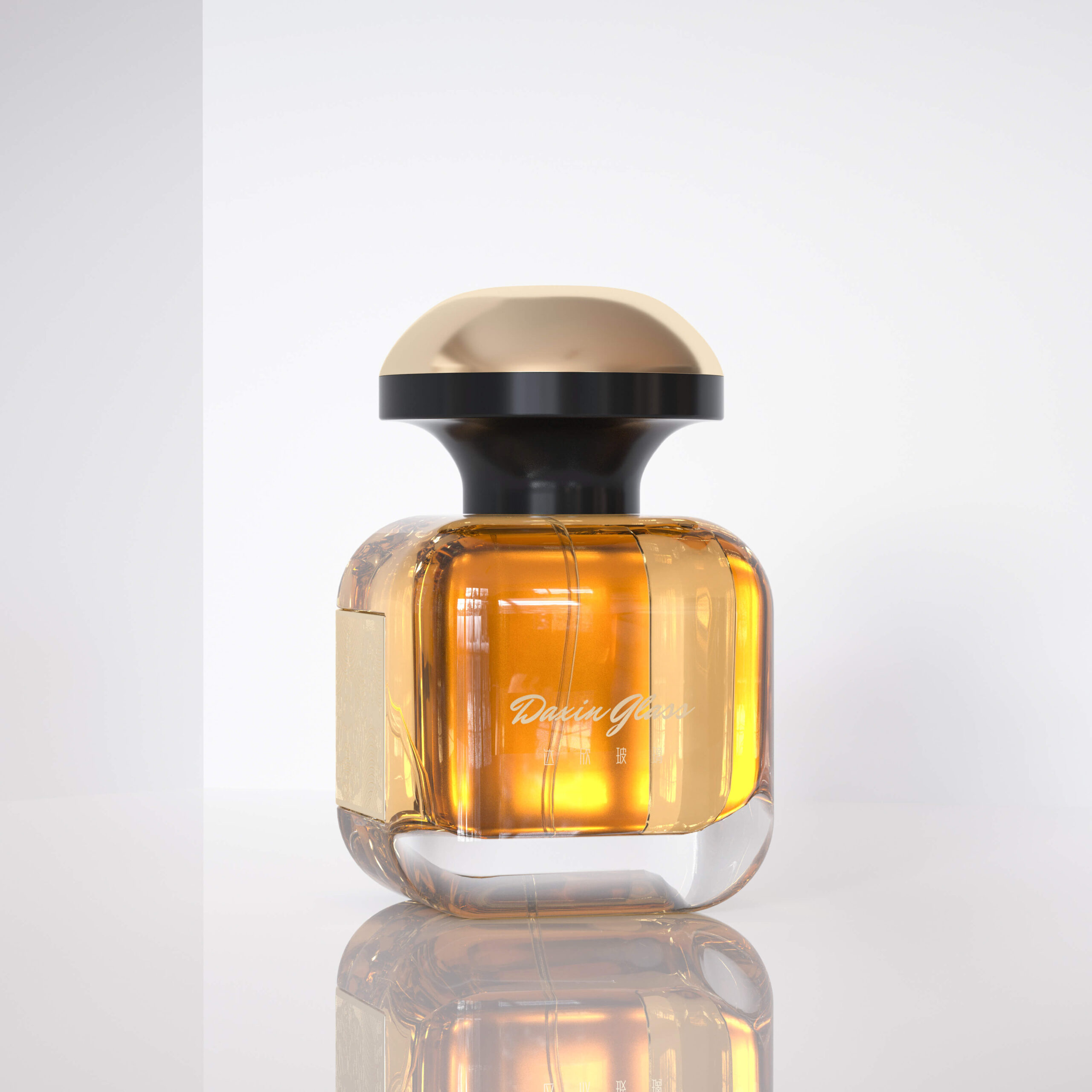 Wholesale 30ml 50ml Empty Luxury Square Custom Parfum Bottle with Pump ...