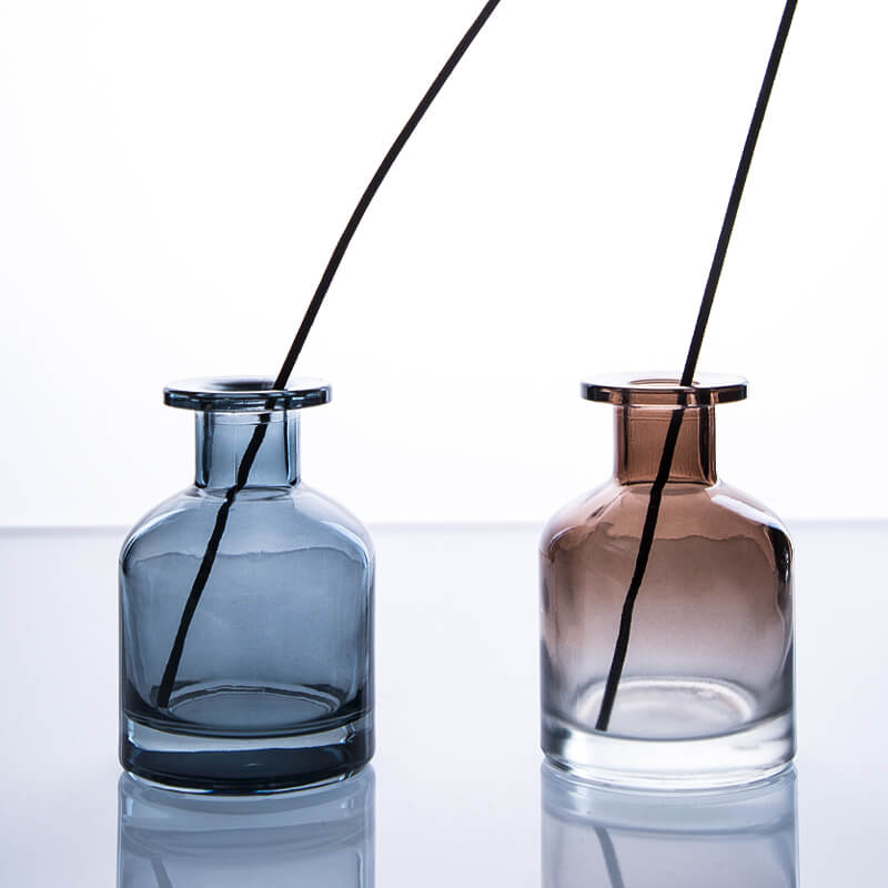 decorative glass bottle reed diffuser