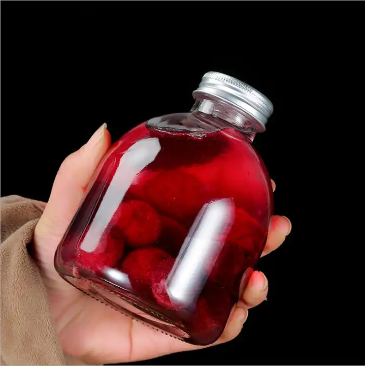 Glass Juice Bottle 1