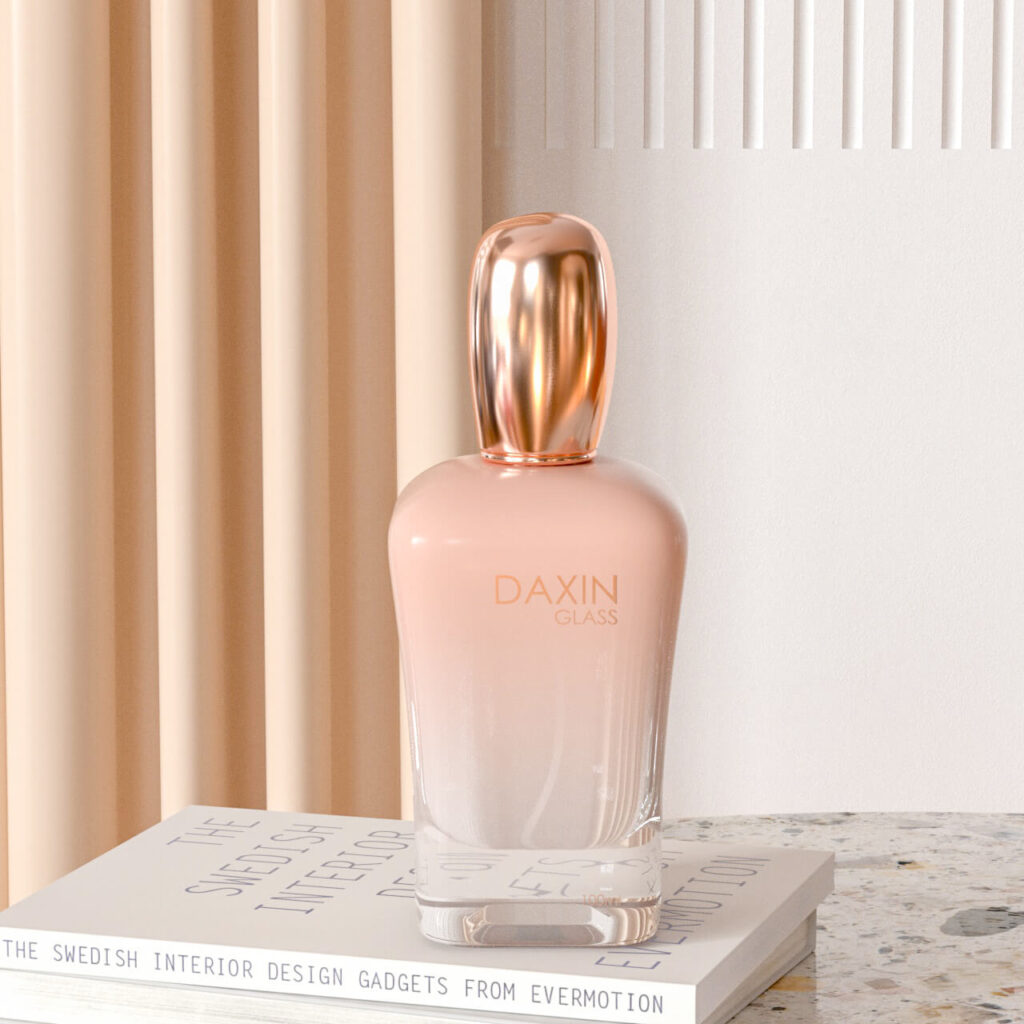 Pink perfume bottle (2)