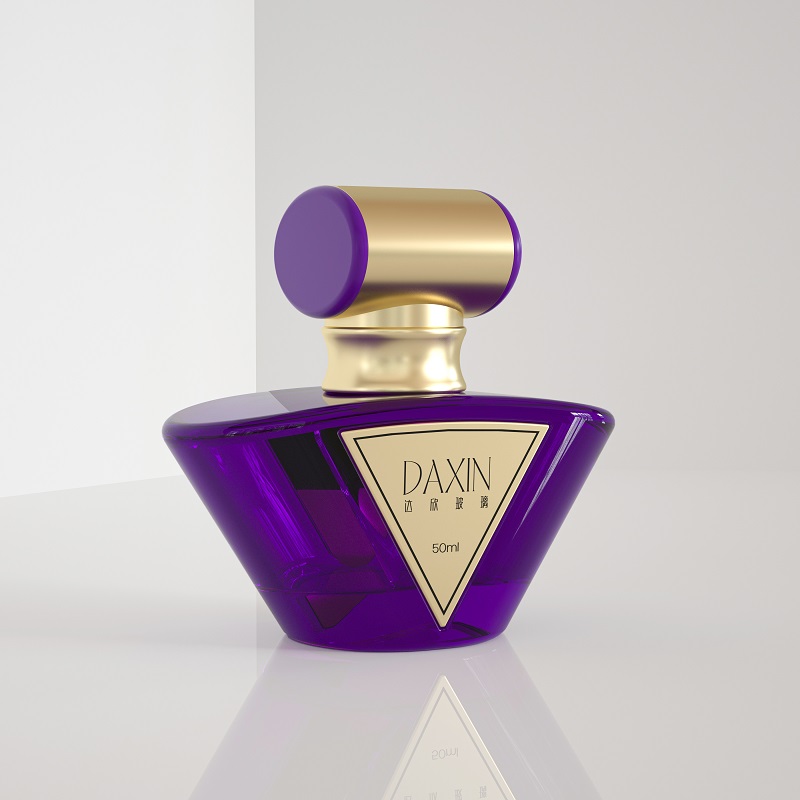 50ml Inverted Triangle Shape perfume bottle (1)