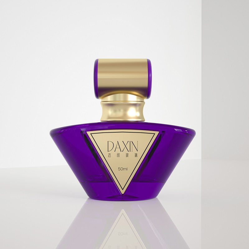 50ml Inverted Triangle Shape perfume bottle (2)