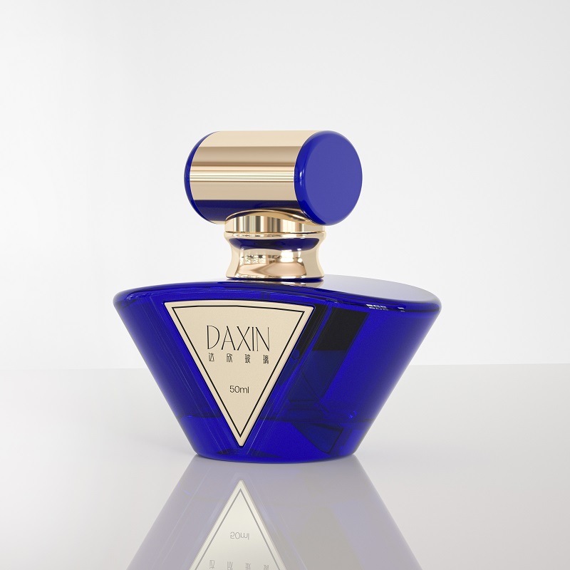 50ml Inverted Triangle Shape perfume bottle (5)