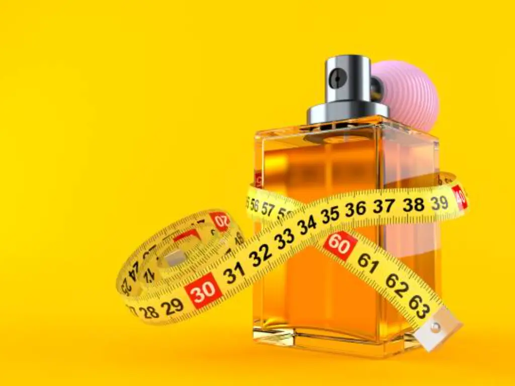 perfume bottle size
