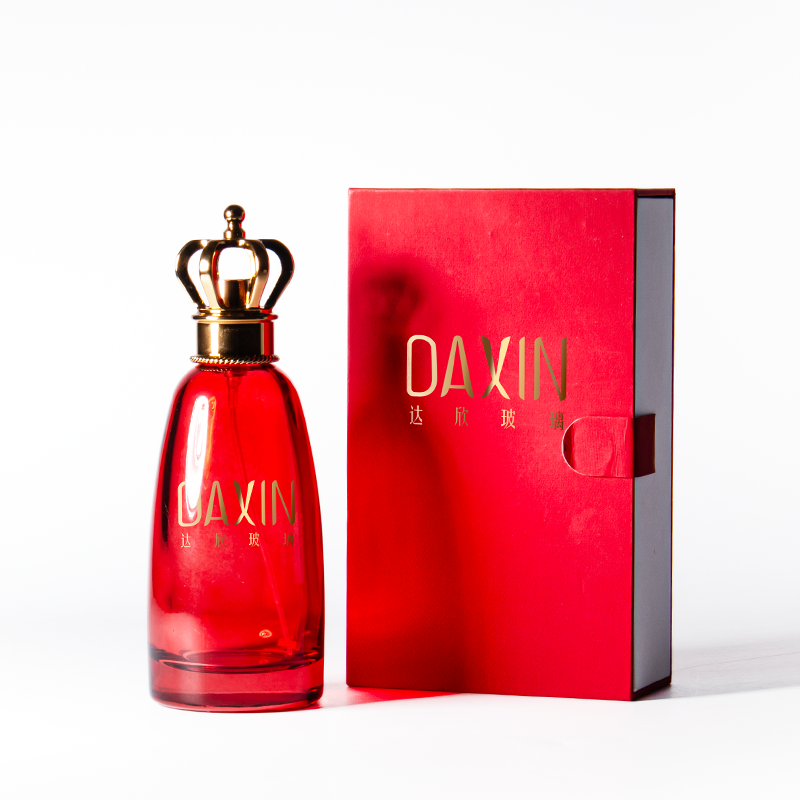 Cologne Bottle 30ml 50ml Women Perfume Bottle 100ml Red Perfume Bottle ...