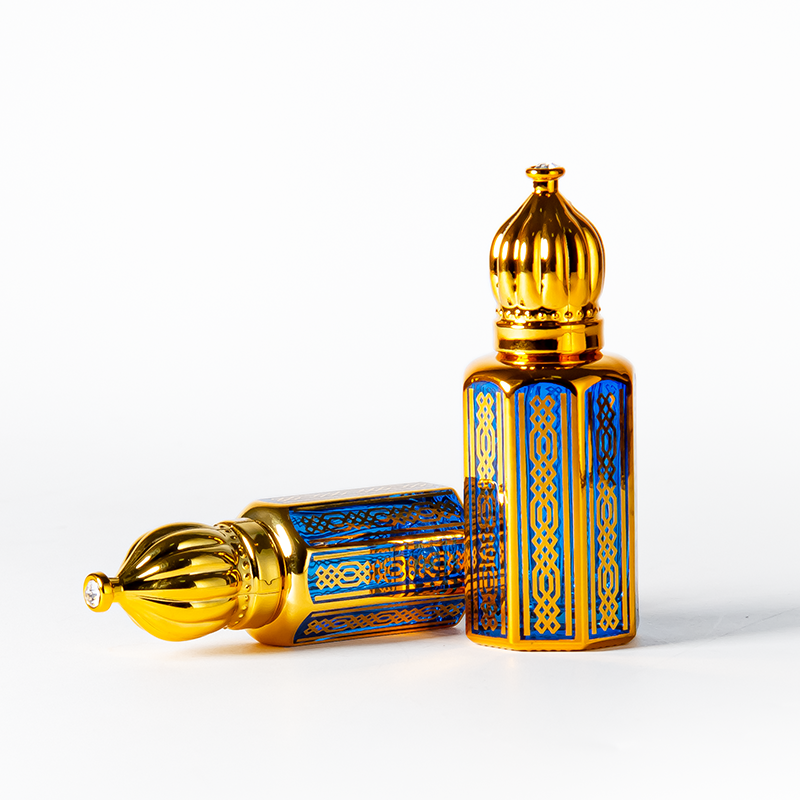 زجاجة عطر أزرق (6)