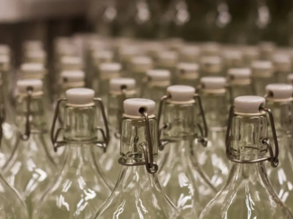 glass bottle production