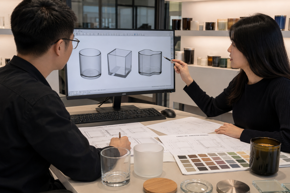 Candle jar supplier