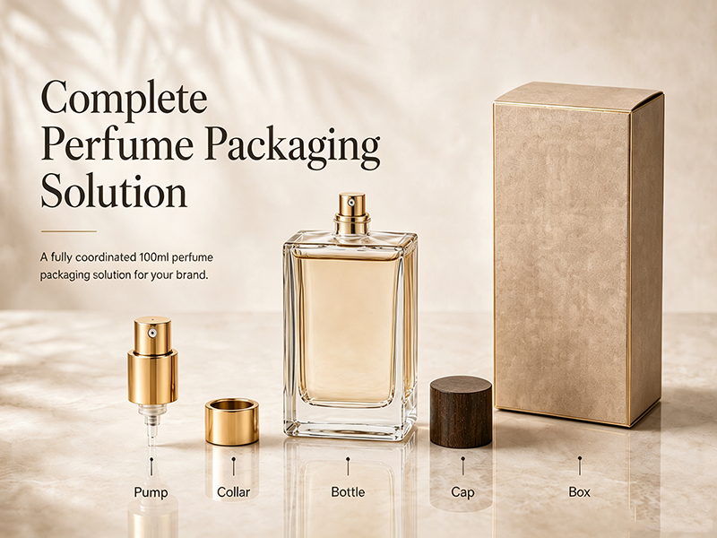 Custom perfume packaging set