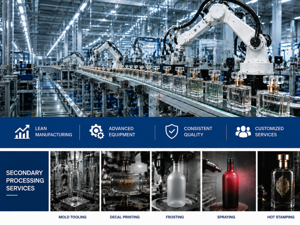 Verarbeitendes Gewerbe über der Industrie
