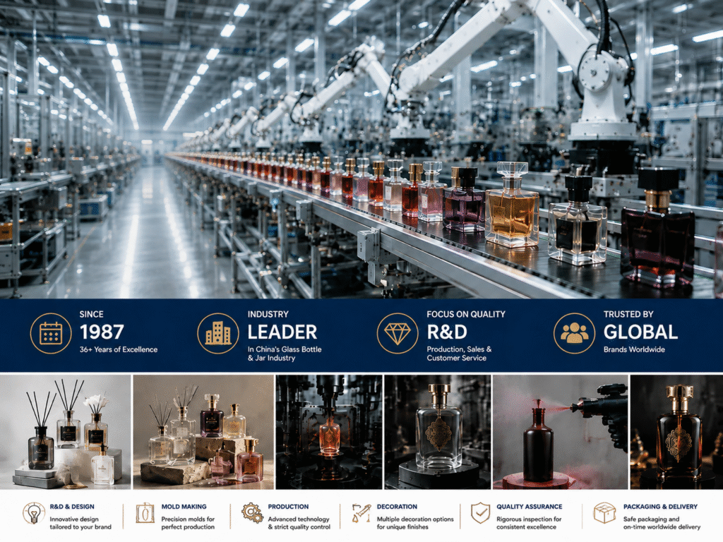 Passion, Creation, Innovation For Extraordinary Bottles & Jars Since 1987