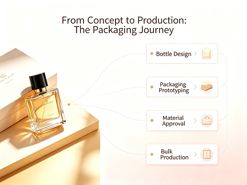 Stock and custom glass perfume bottles for fragrance brand sourcing