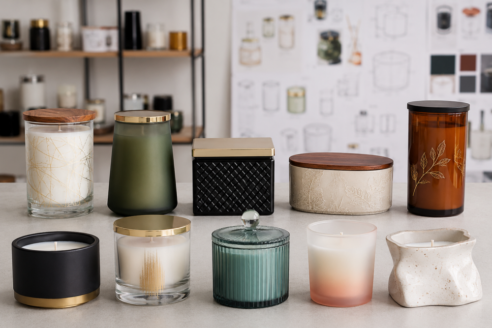 new mold candle jar