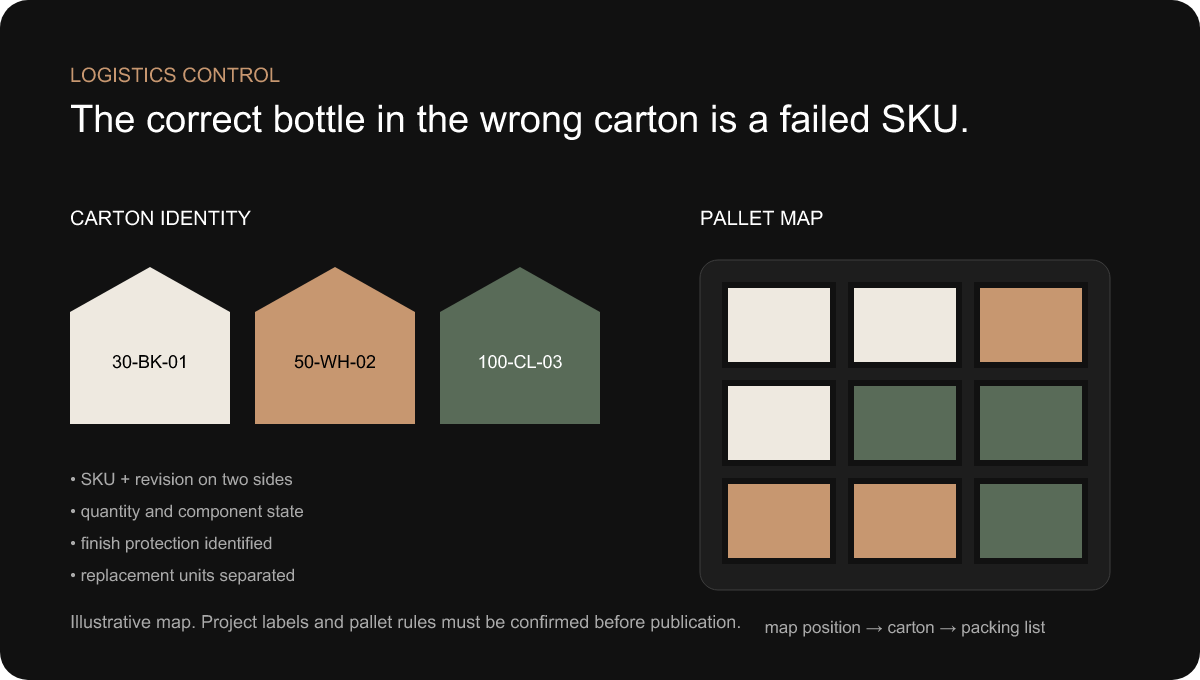 packing pallet map