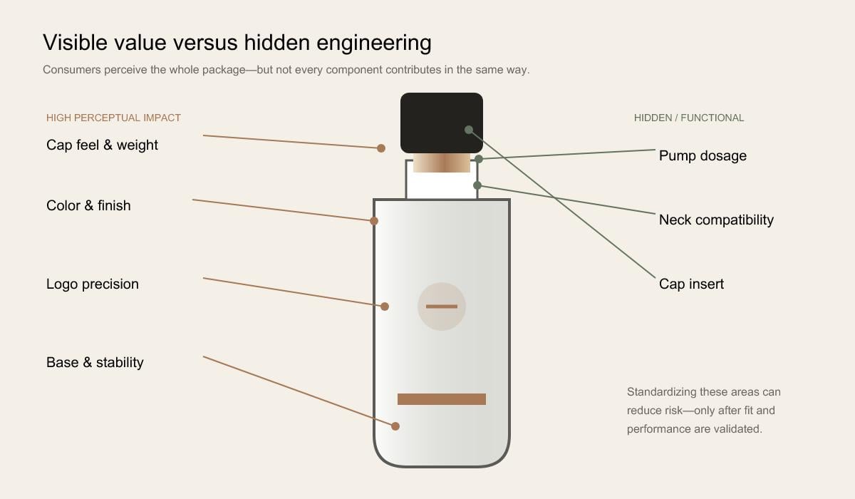 perfume packaging consumer perception map