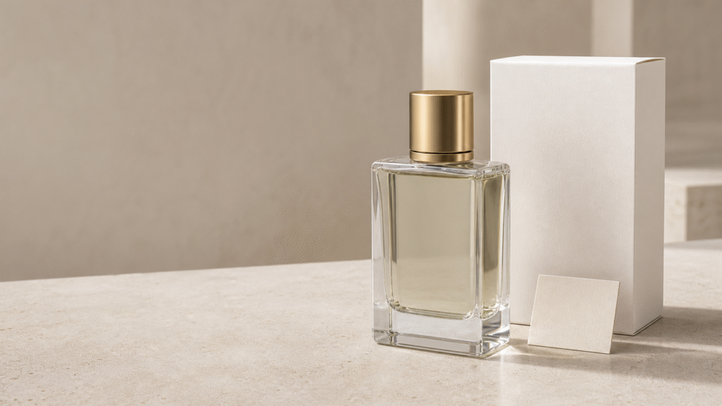 perfume packaging production ready final