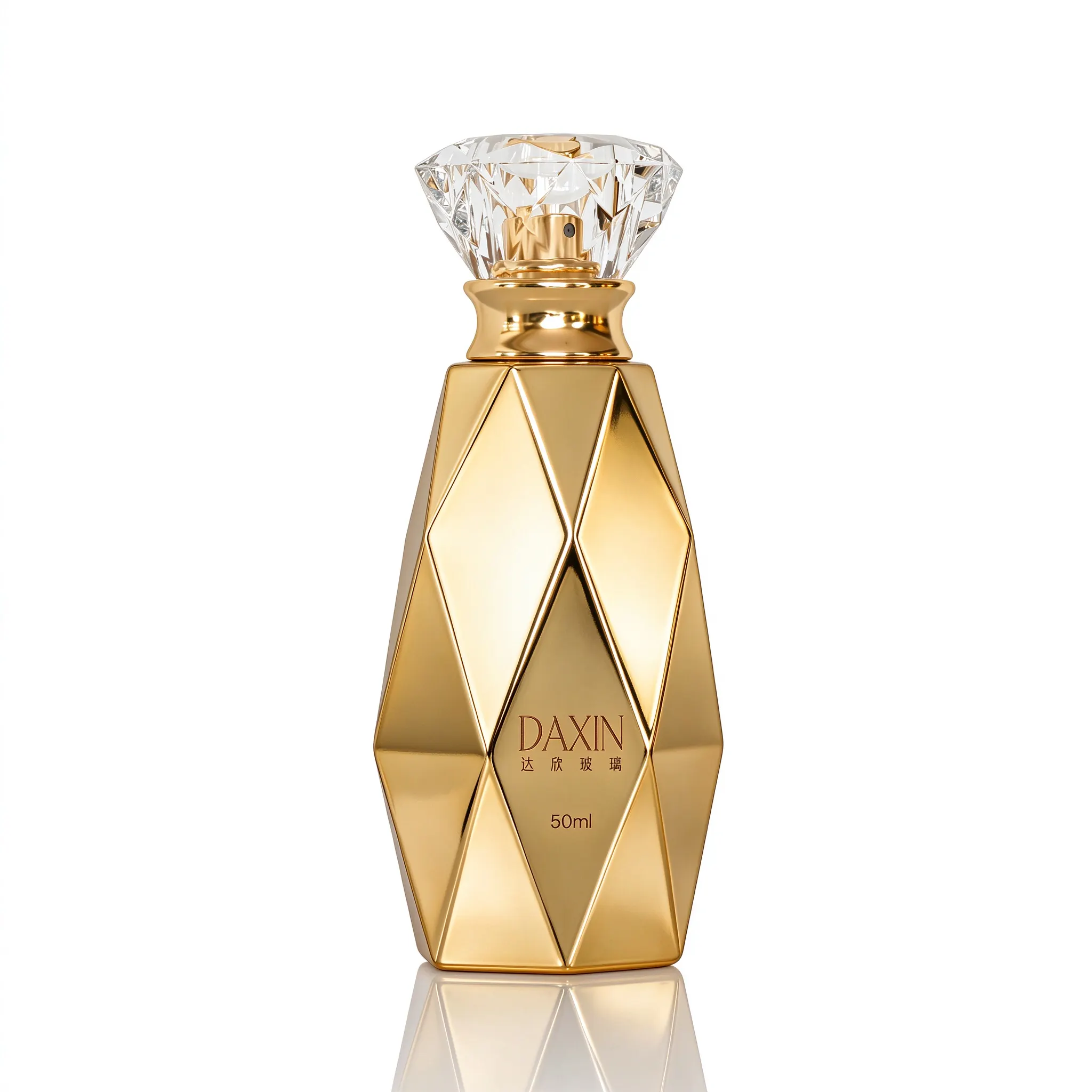 Rhombus shaped perfume bottle (2)