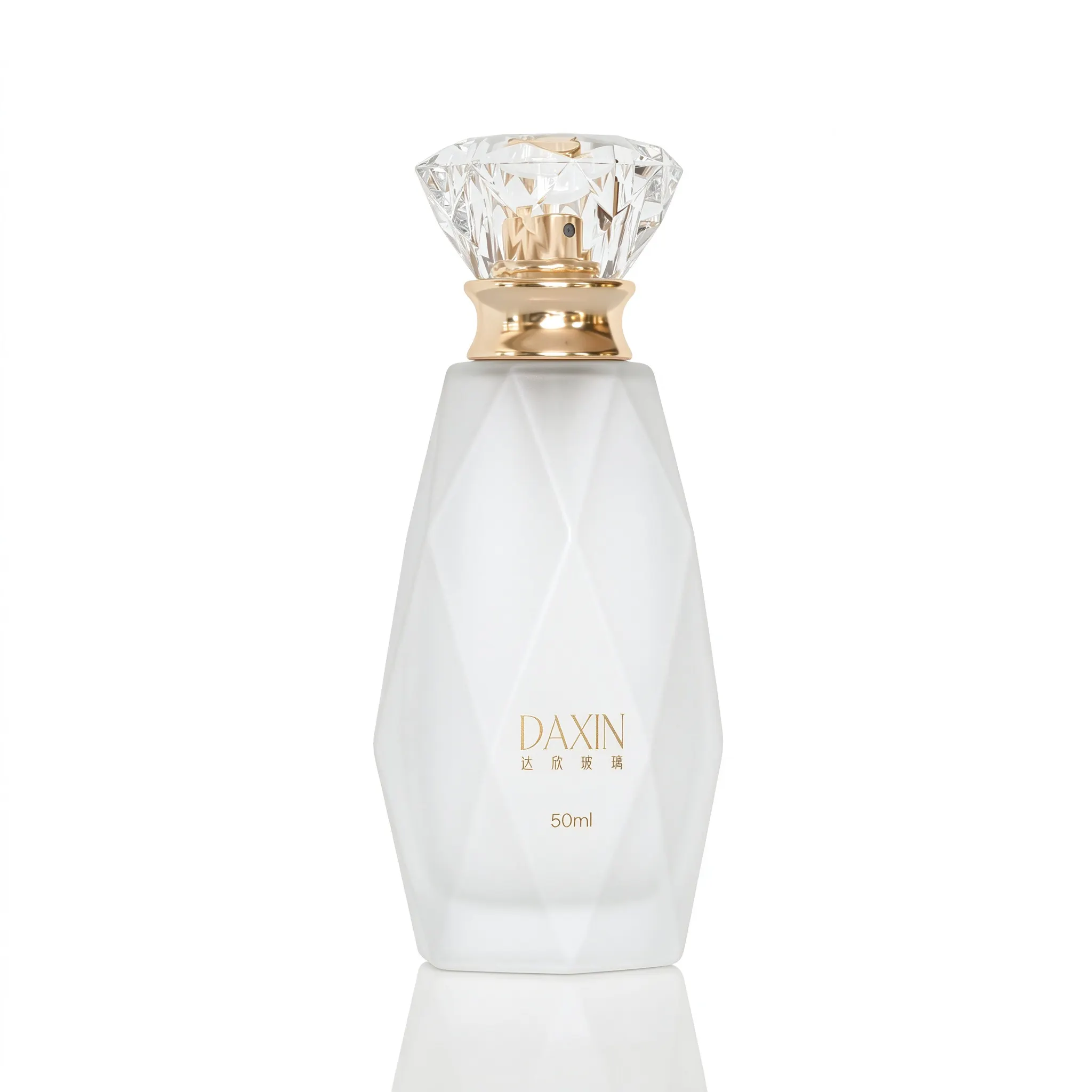 Rhombus shaped perfume bottle (4)